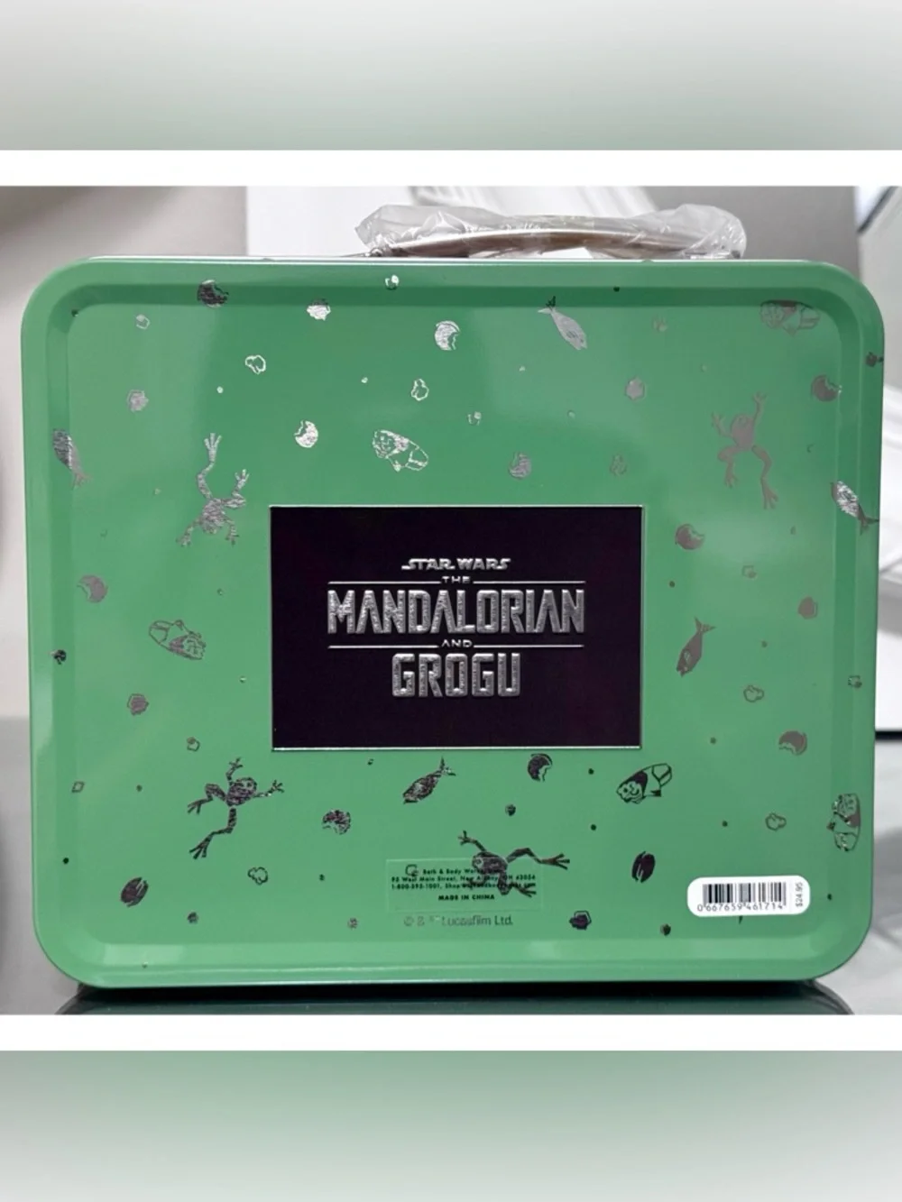 Bath & Body Works Star Wars‎ Mandalorian Grogu Metal Lunchbox